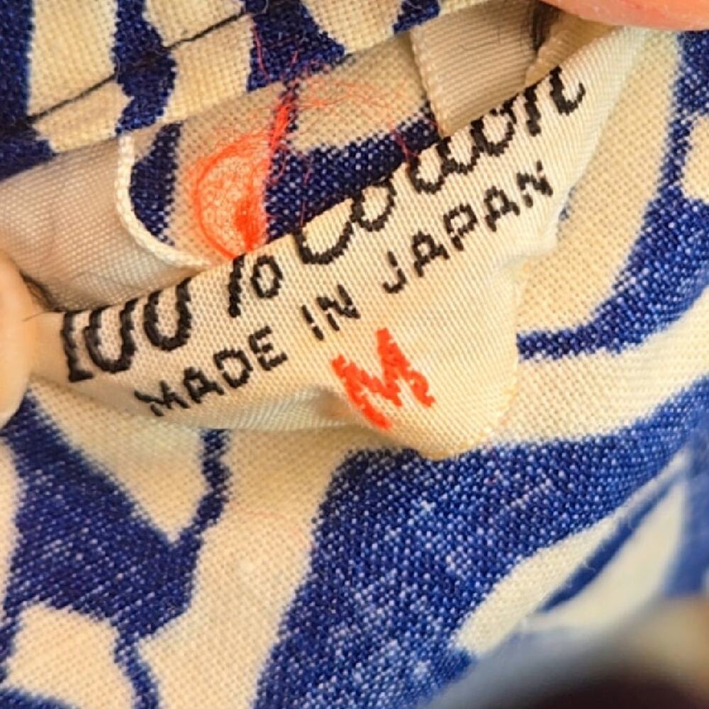 Japanese yukata kimono bathrobe, 100% cotton - Picture 6 of 6